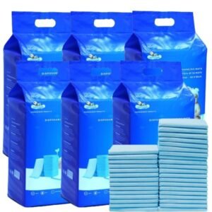 Disposable Baby Changing Mats Pack Of 180 Blue-(60×90)