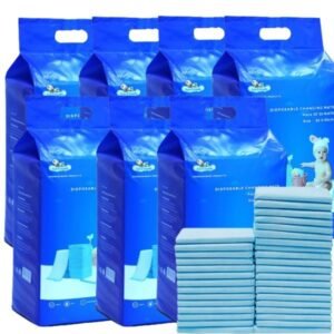 Disposable Baby Changing Mats Pack Of 210 Blue-(60×90)
