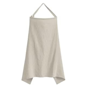 Nursing Breastfeeding Cover For Babies – Soft Breathable Cotton With Adjustable Neck Strap, Privacy For Moms, Lightweight & Stylish Nursing Shawl For Feeding In Public – Travel Friendly