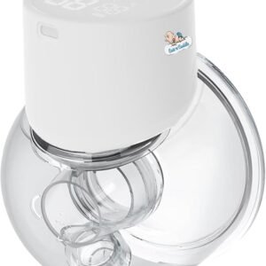 Electric Breast Pumps Hands-Free Wearable with Storage Box,- Low Noise, Touch Control LED Display | Wireless & Rechargeable | 24mm Single Pump Portable & Convenient Breastfeeding Pump for Moms